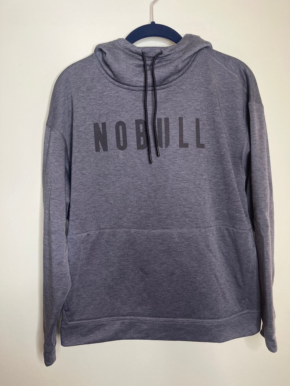No Bull Grey Womens Performance Hoodie Medium
